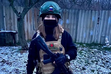 Представитель Молодежного парламента в боевом строю
